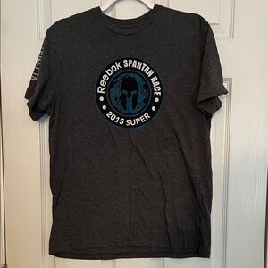 Reebok Dark Gray Spartan Race Tee